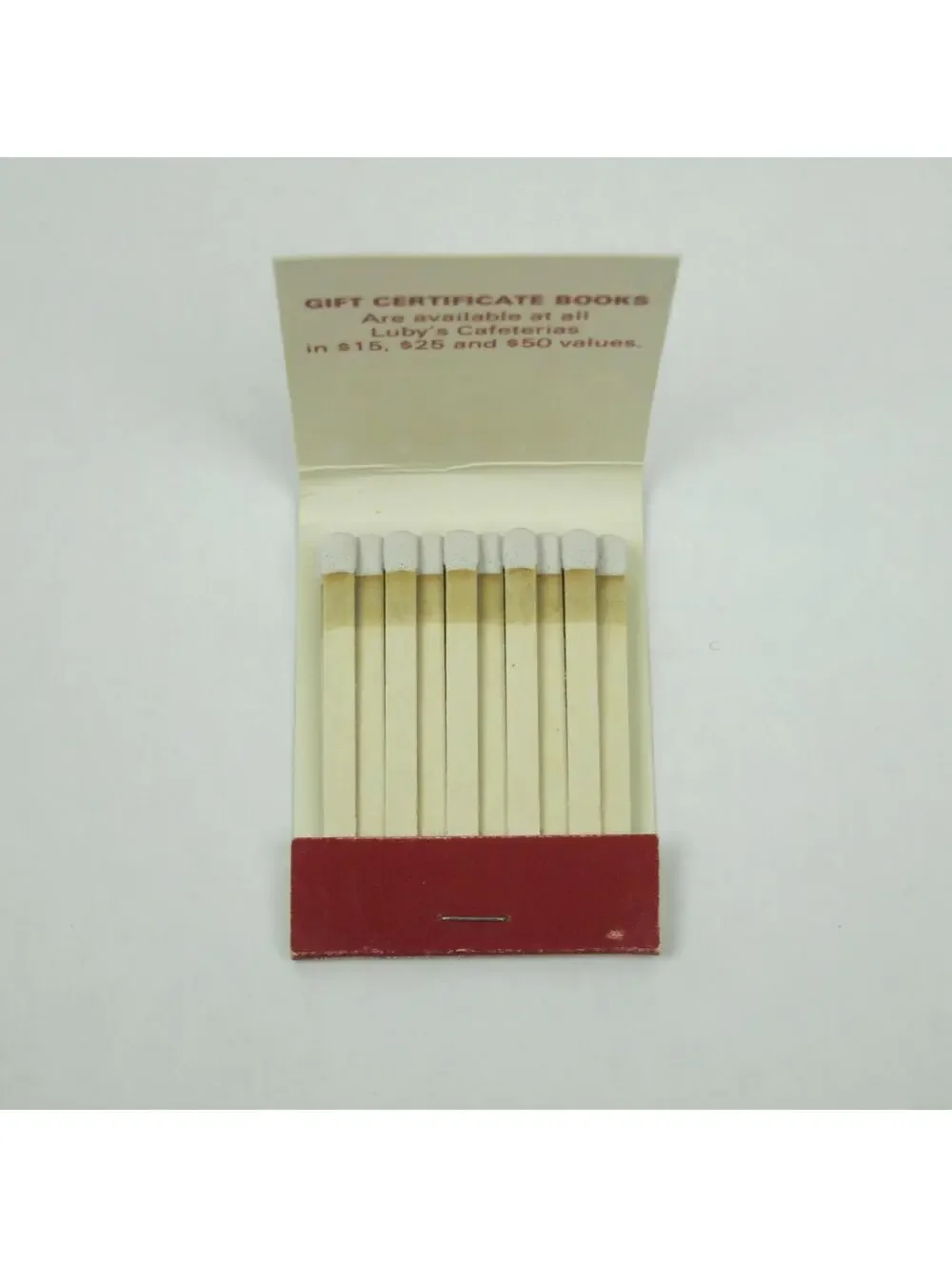 4 Vintage Matchbooks Ponderosa, Frischs Big Boy, Red Lobster & Lubys Restaurants